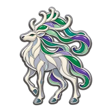 Aurorabou, a Rare Air creature pin