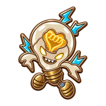 Bulbkin, a Common Electric creature pin