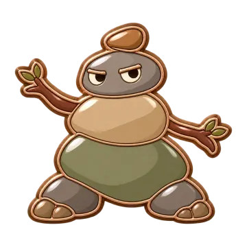 Cairnlet, a Common Ground creature pin