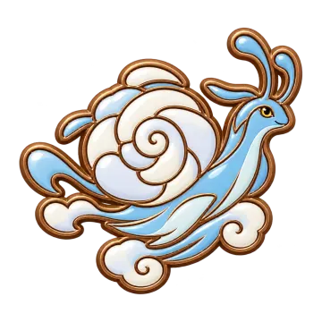 Cirrusnail, a Common Air creature pin