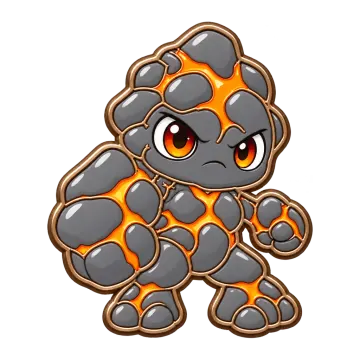 Clinker, a Common Fire creature pin