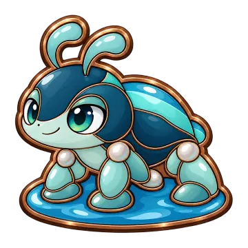 Dewskipper, a Common Water creature pin