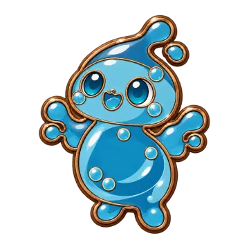 Dripling, a Common Water creature pin