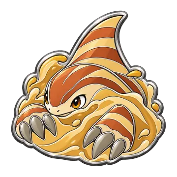 Dunefin, a Uncommon Ground creature pin