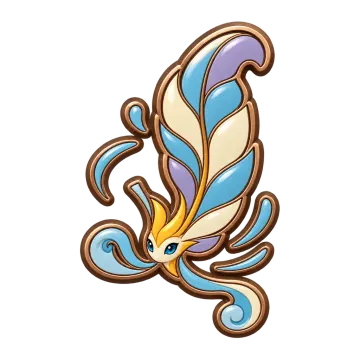 Featherwisp, a Common Air creature pin
