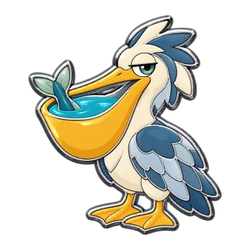 Gulpelican, a Uncommon Water creature pin
