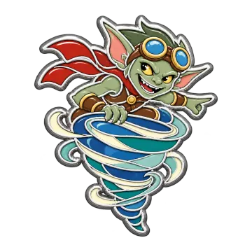 Gustgoblin, a Uncommon Air creature pin