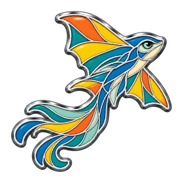 Kitefin, a Uncommon Air creature pin