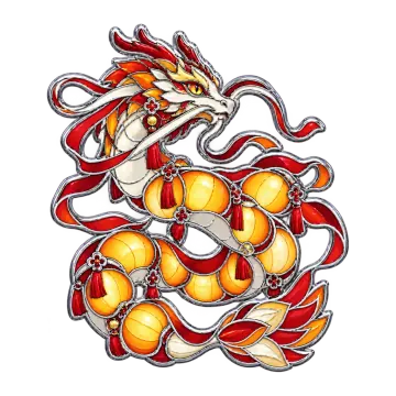 Lampion, a Rare Dragon creature pin