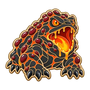 Magmaw, a Epic Fire creature pin