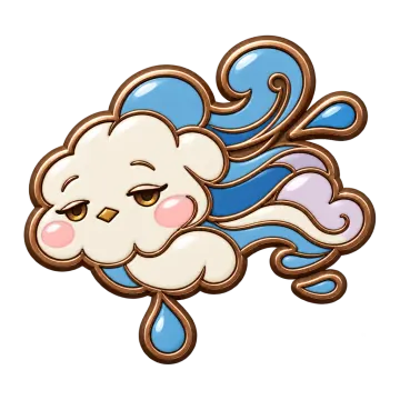 Puffling, a Common Air creature pin