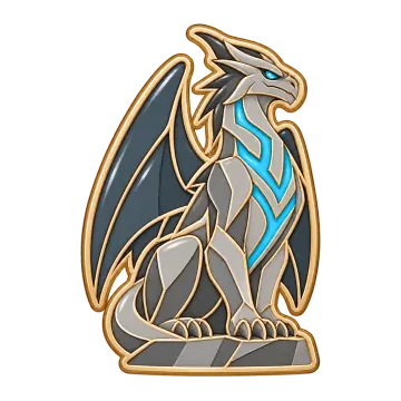 Runedrake, a Epic Dragon creature pin