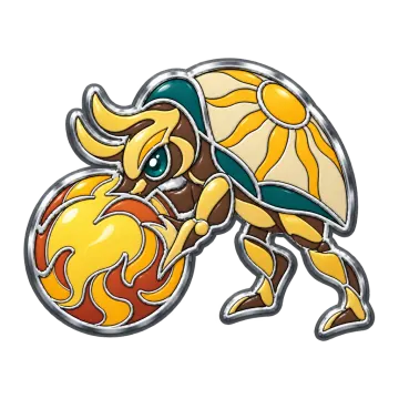 Scorchscarab, a Uncommon Fire creature pin