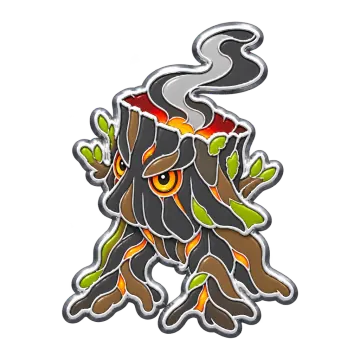 Smoulderstump, a Uncommon Fire creature pin