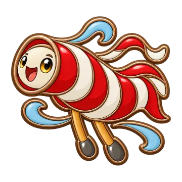 Sockwind, a Common Air creature pin