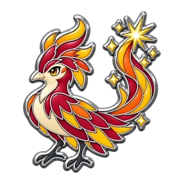 Sparkfinch, a Uncommon Fire creature pin