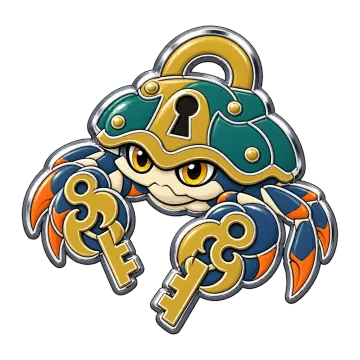 Tidelock, a Uncommon Water creature pin