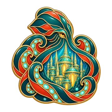 Tidewarden, a Legendary Water creature pin