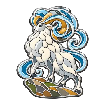 Vortexram, a Rare Air creature pin
