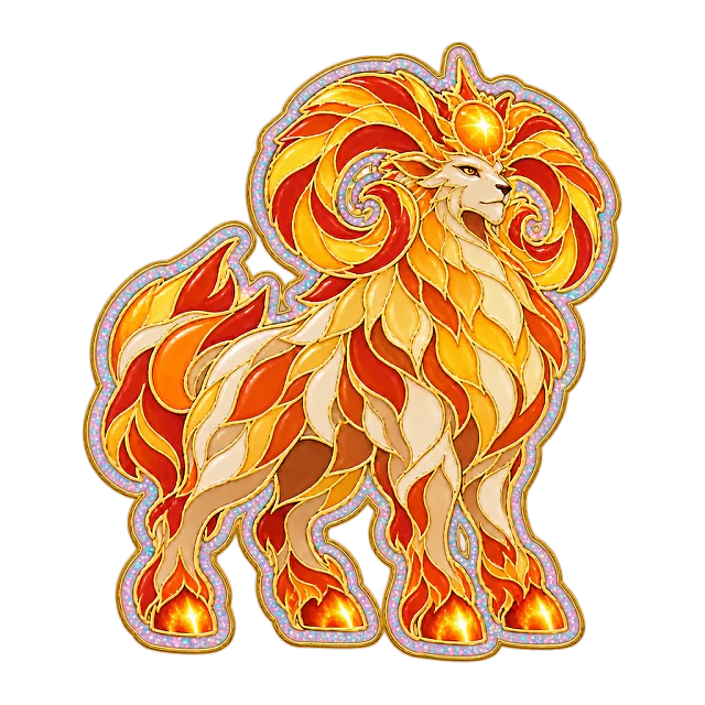 Solaries, Mythic enamel pin