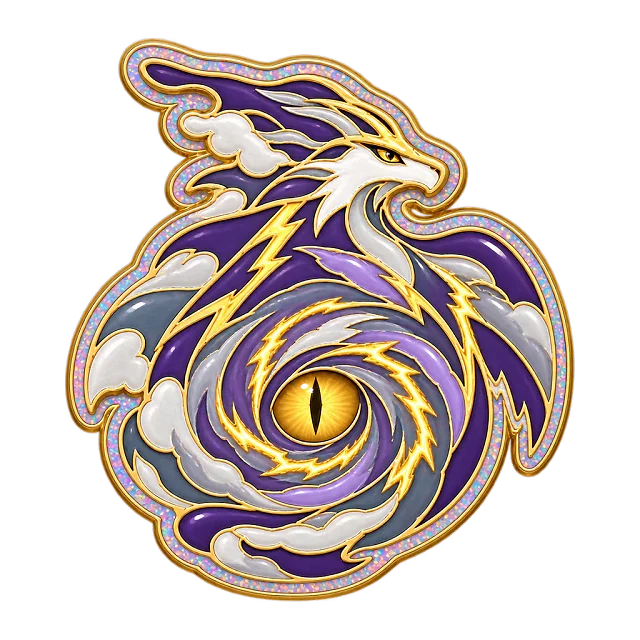 Tempestral, Mythic enamel pin